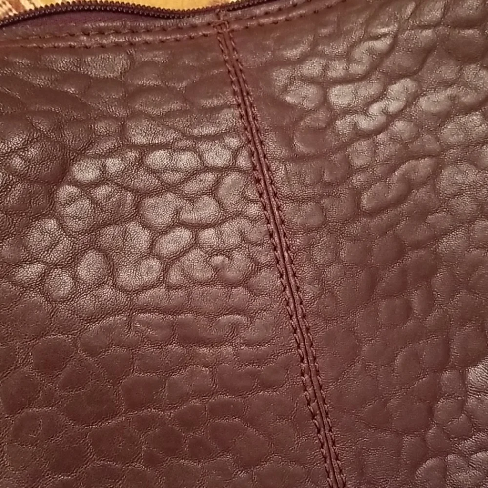 🆕️Jack Georges Uptown hobo leather bag. Cherry